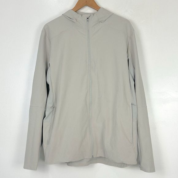 Lululemon Men's XL Warp Light PackableWater Repellent Swift Jacket Raw Linen